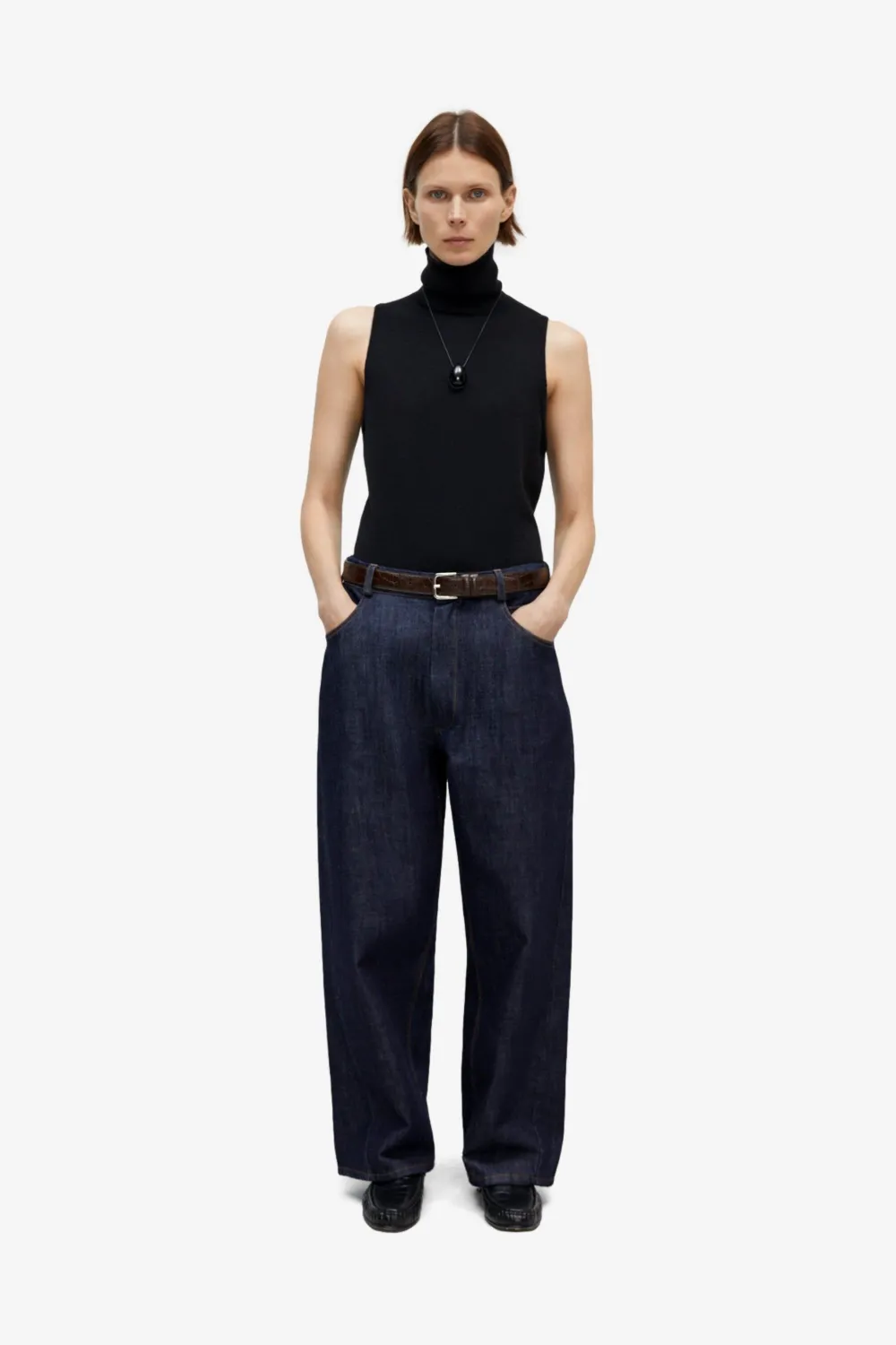 Cordera button-fastening trousers | Blue | Image 1