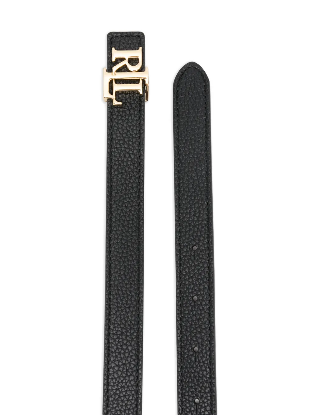 Lauren Ralph Lauren Gespriem met logo - Zwart