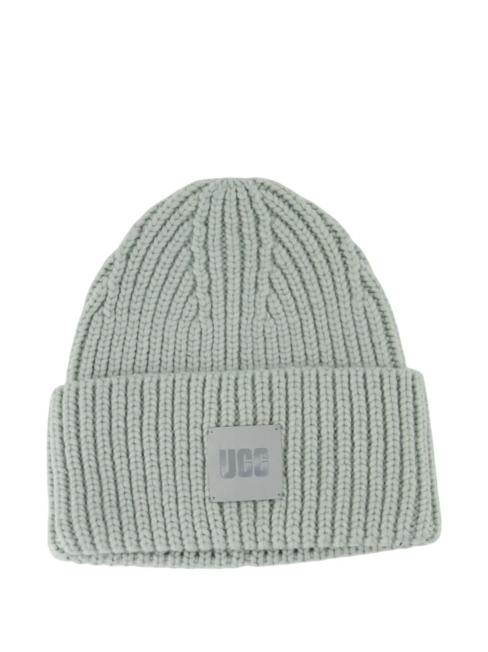 Ugg Chunky-knit Beanie Hat In Green