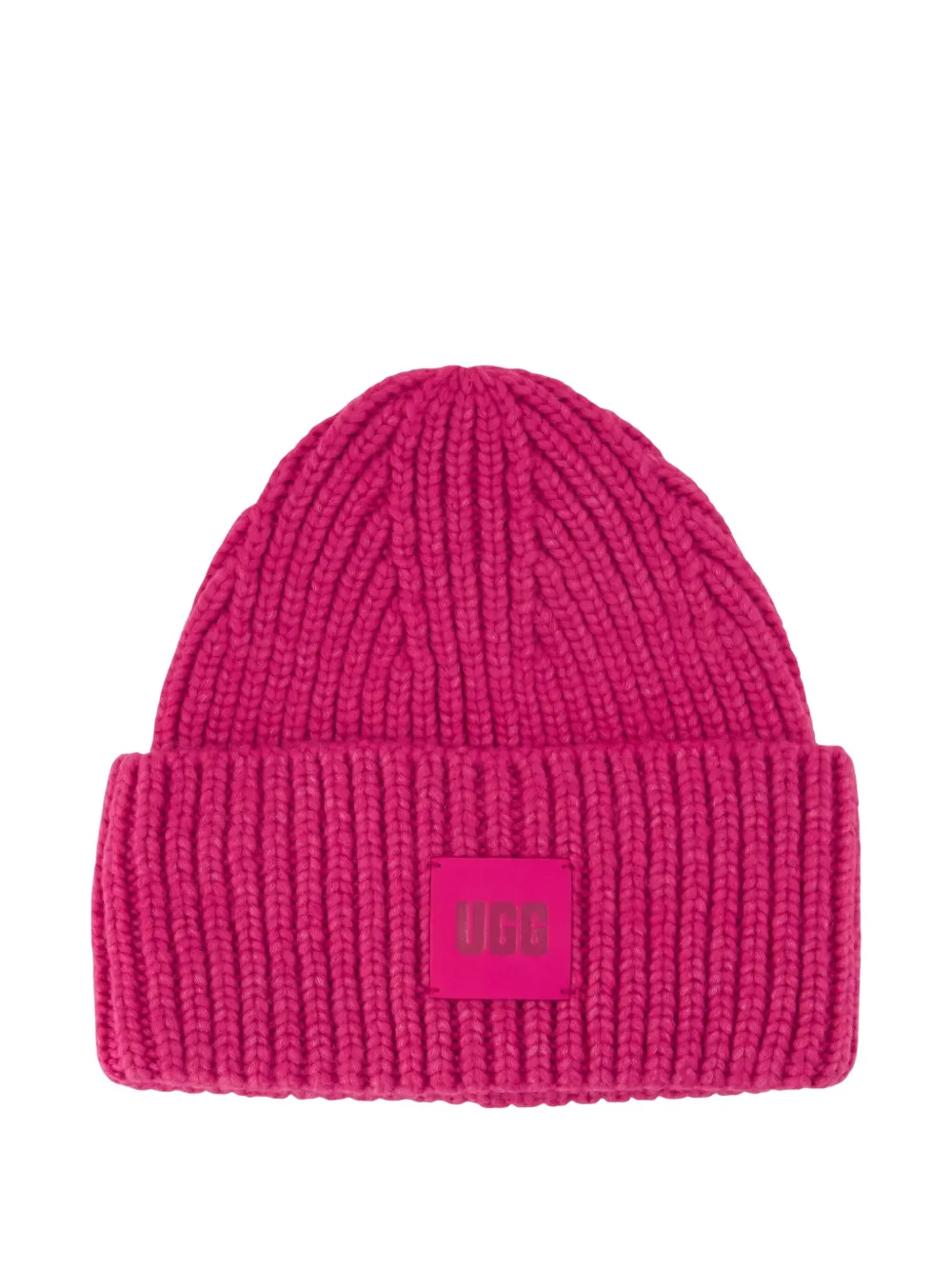 Ugg Chunky-knit Beanie Hat In Pink
