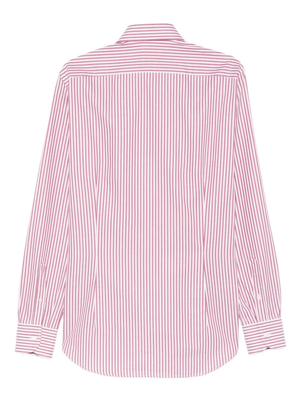 Orian striped-pattern shirt - Rood