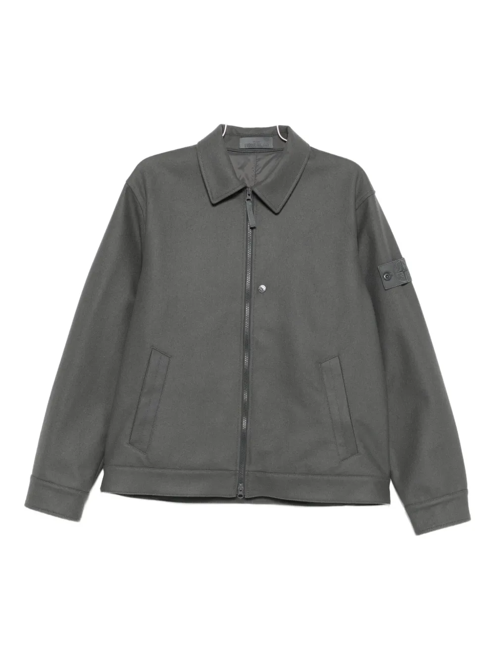 Stone Island Ghost zip-up jacket - Grigio