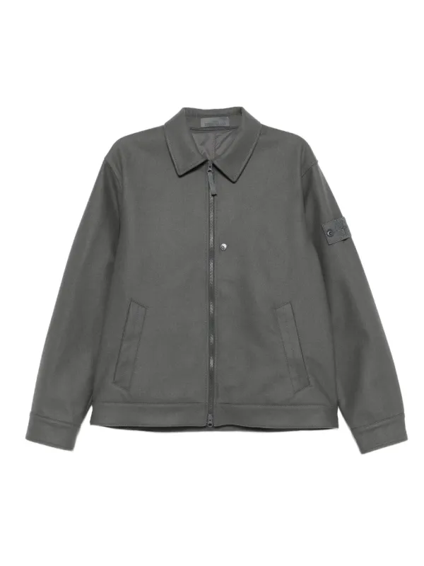 STONE  ghost piece　ジップアップジャケット Stone Island Ghost ジップアップ ジャケット | グレー | FARFETCH JP