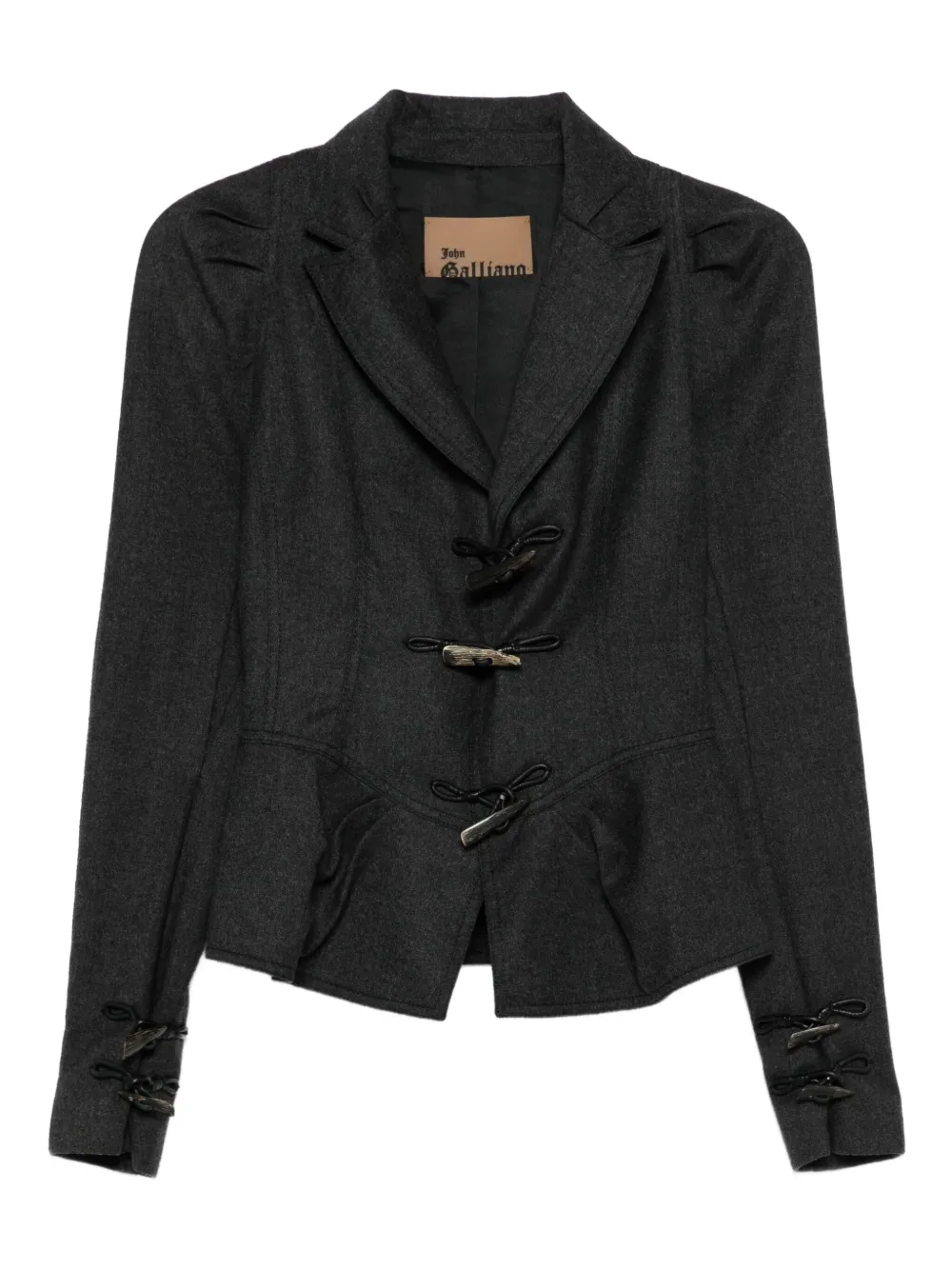 John Galliano Pre-Owned chamarra Toggle 2000 | gris | Image 1