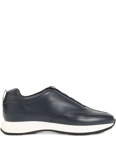 John Lobb elasticated leather sneakers