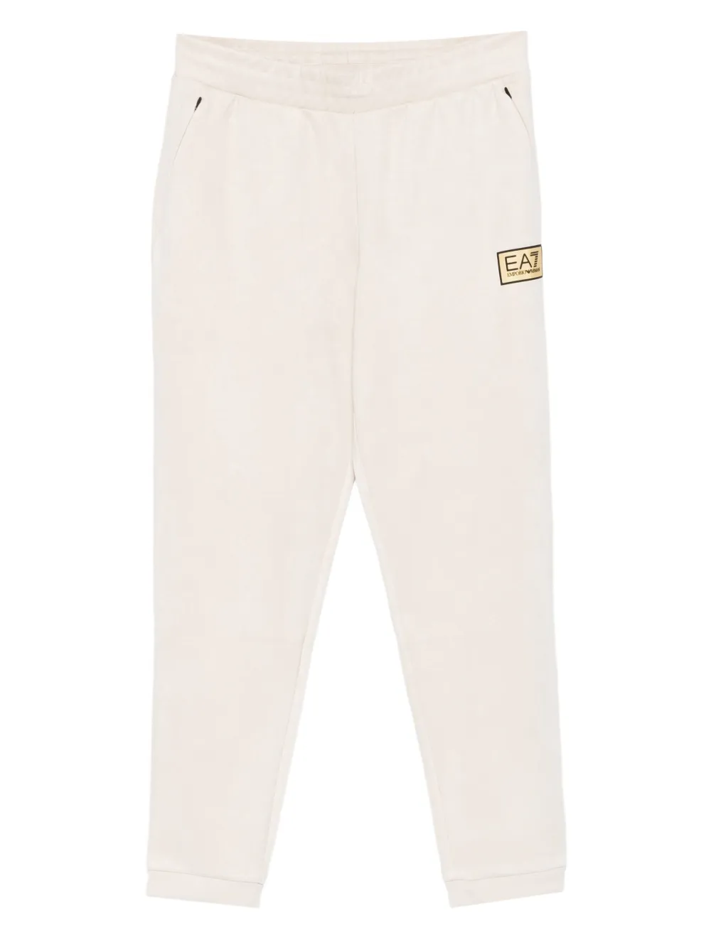 Ea7 Emporio Armani logo trousers - Toni neutri