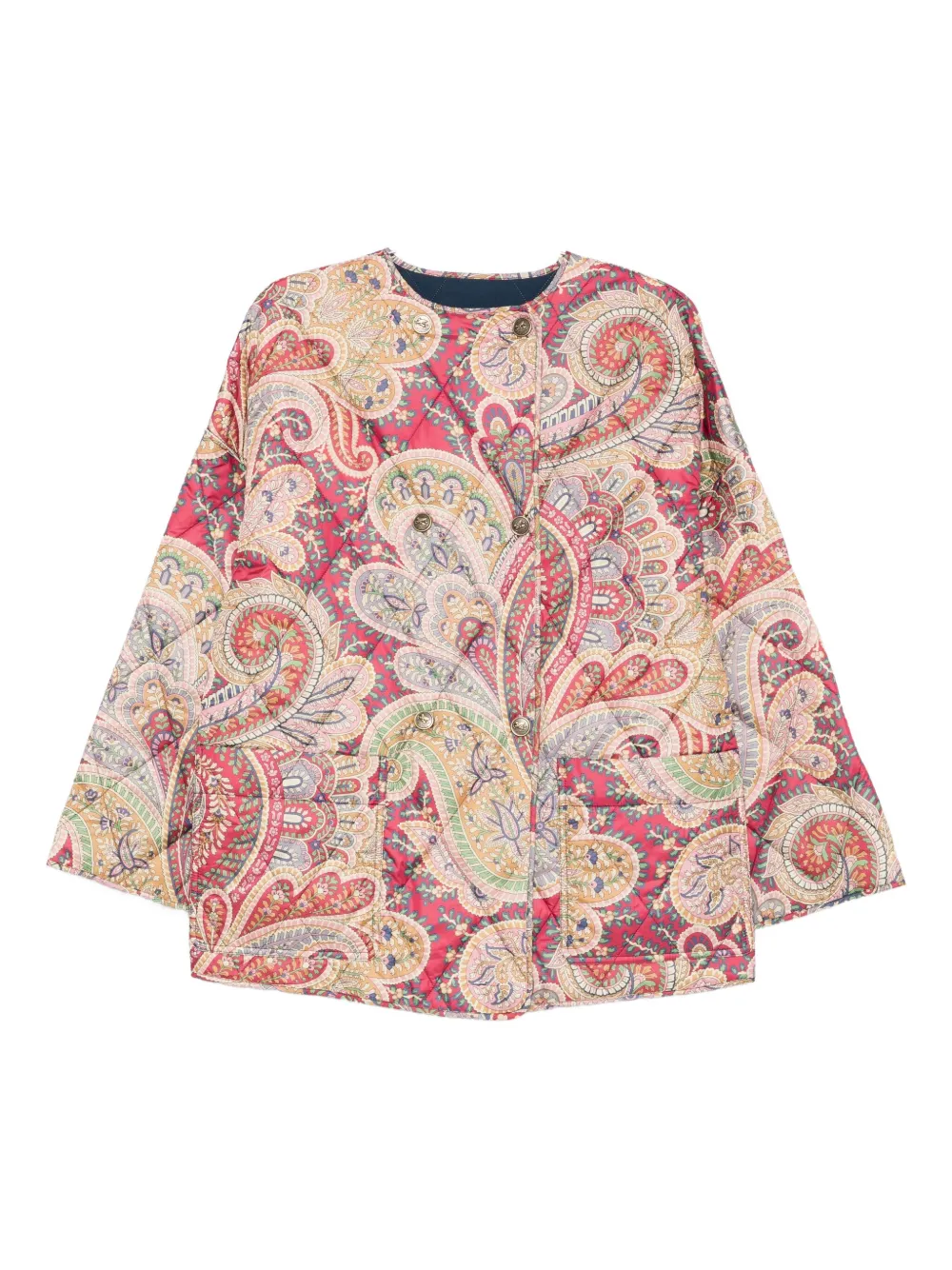 ETRO Giacca con stampa paisley - Rosso