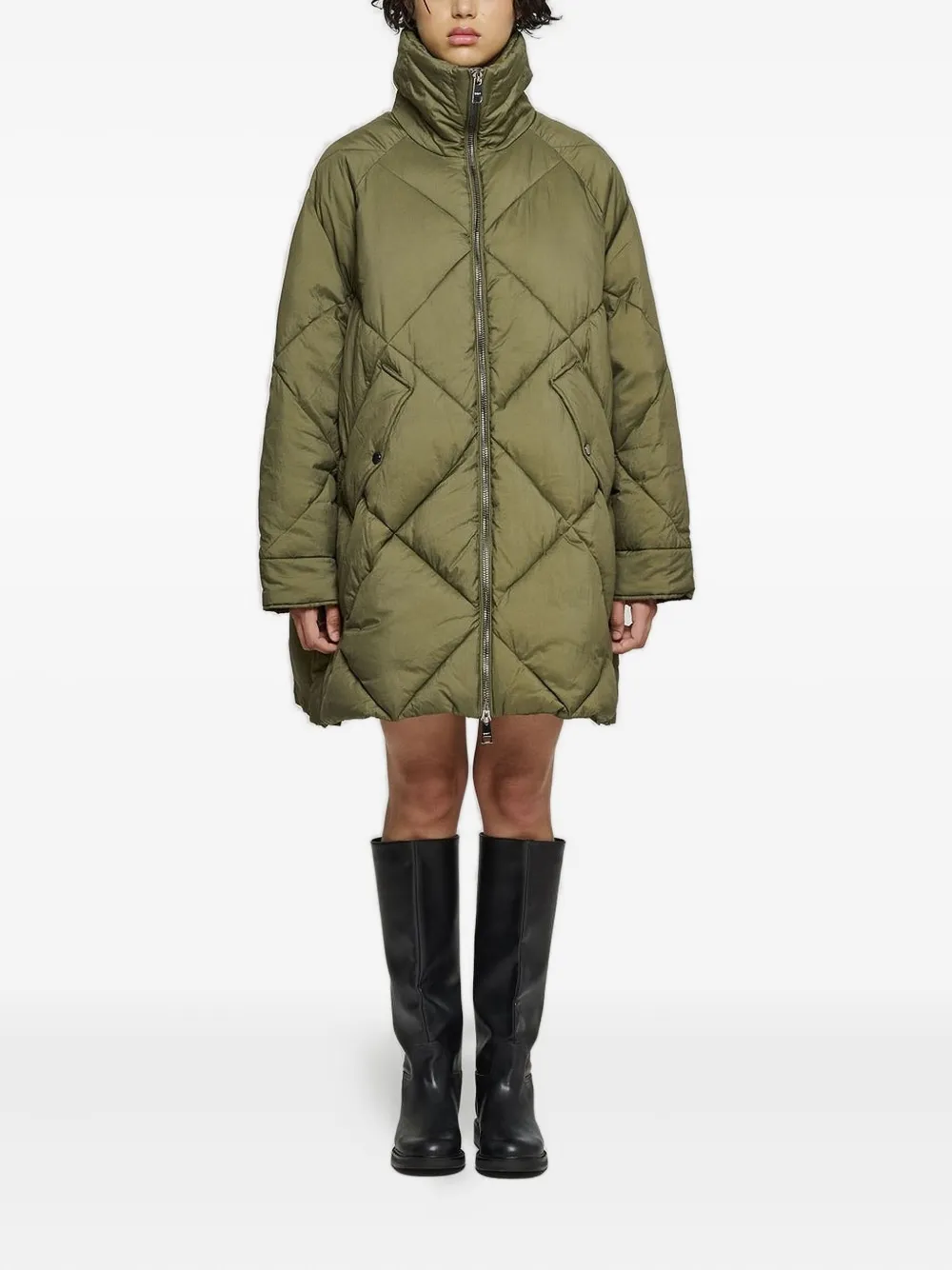 OOF WEAR Gewatteerde jas - Groen