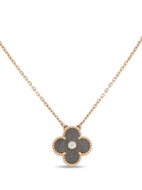 Van Cleef & Arpels 18K rose gold pendant necklace
