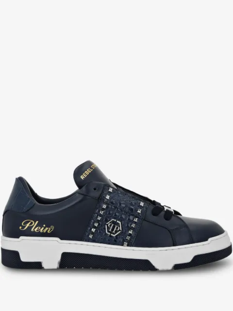 Philipp Plein Cocco leather sneakers