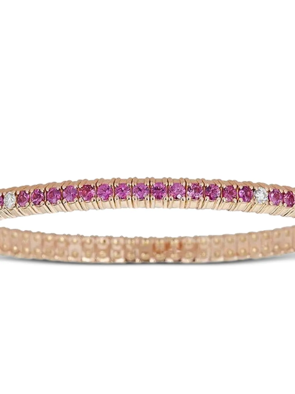 Zydo 18k Rose Gold Diamond And Sapphire Bracelet In Gold