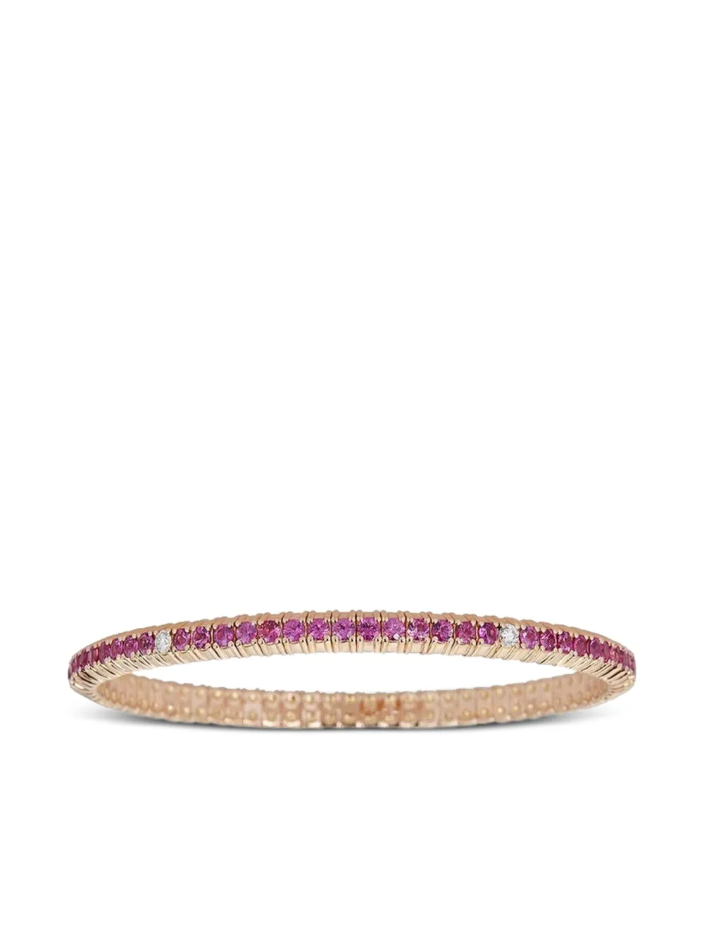 Zydo 18k Rose Gold Diamond And Sapphire Bracelet In Gold
