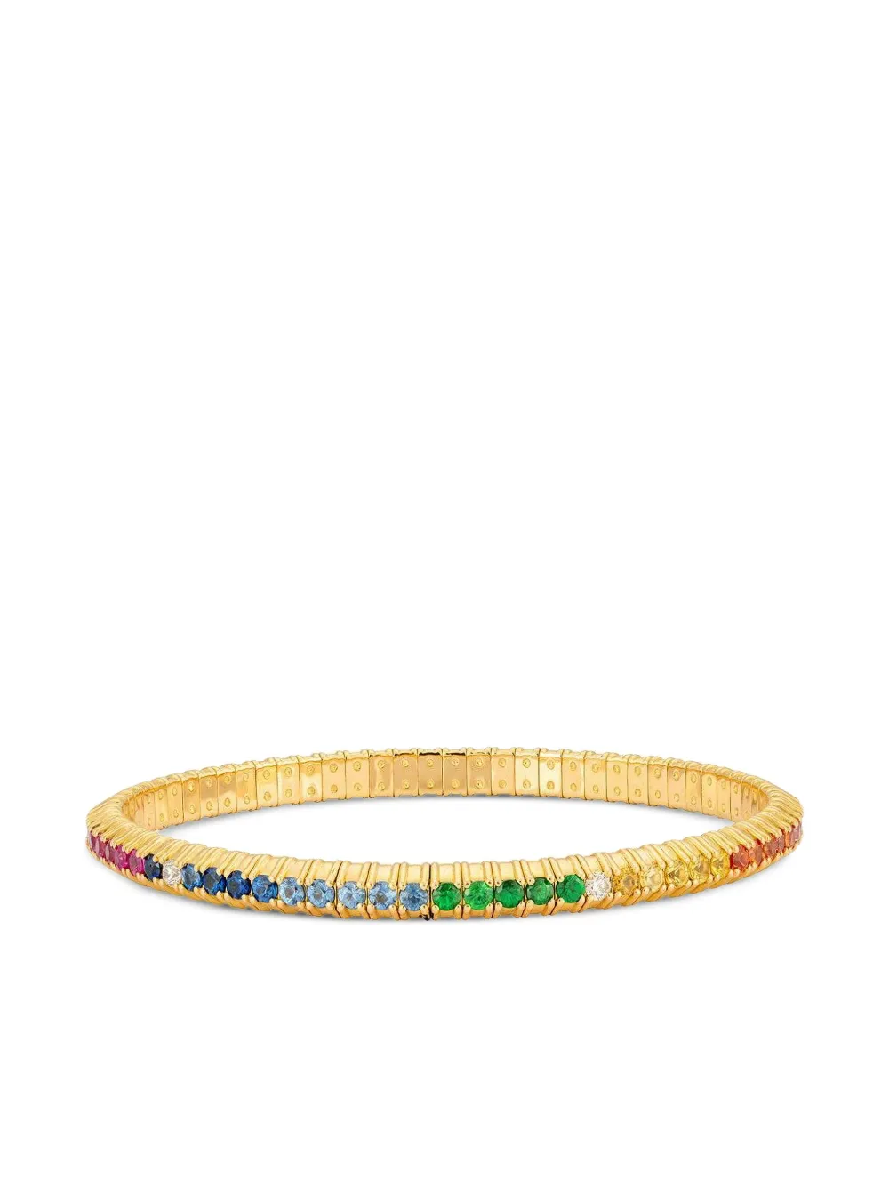 Zydo 18k Yellow Gold Sapphire And Diamond Bracelet In Gold