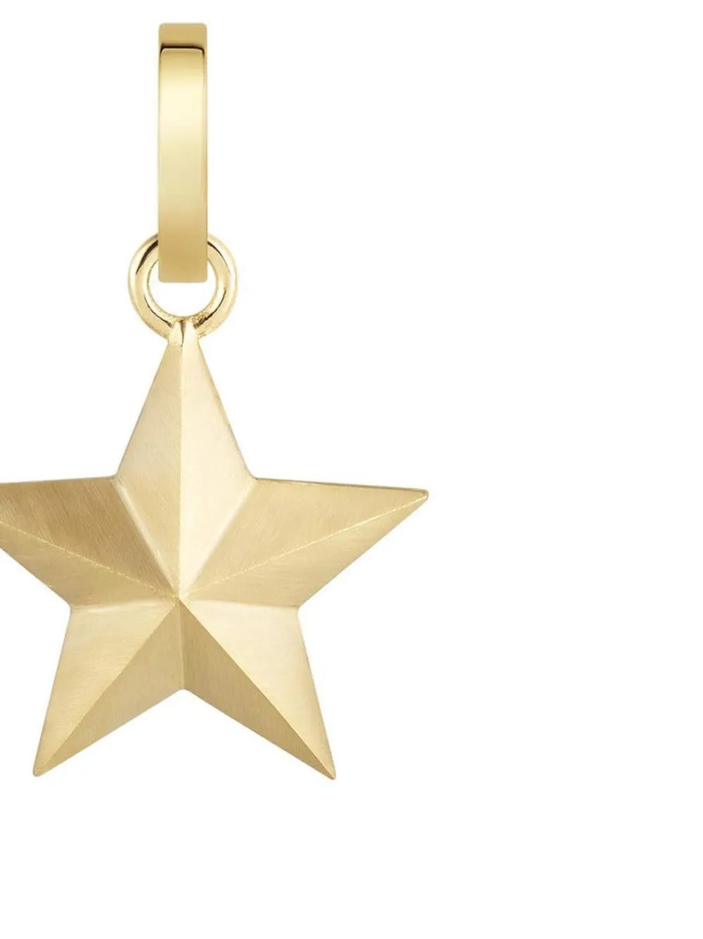 18k Yellow Gold Small Star Pendant