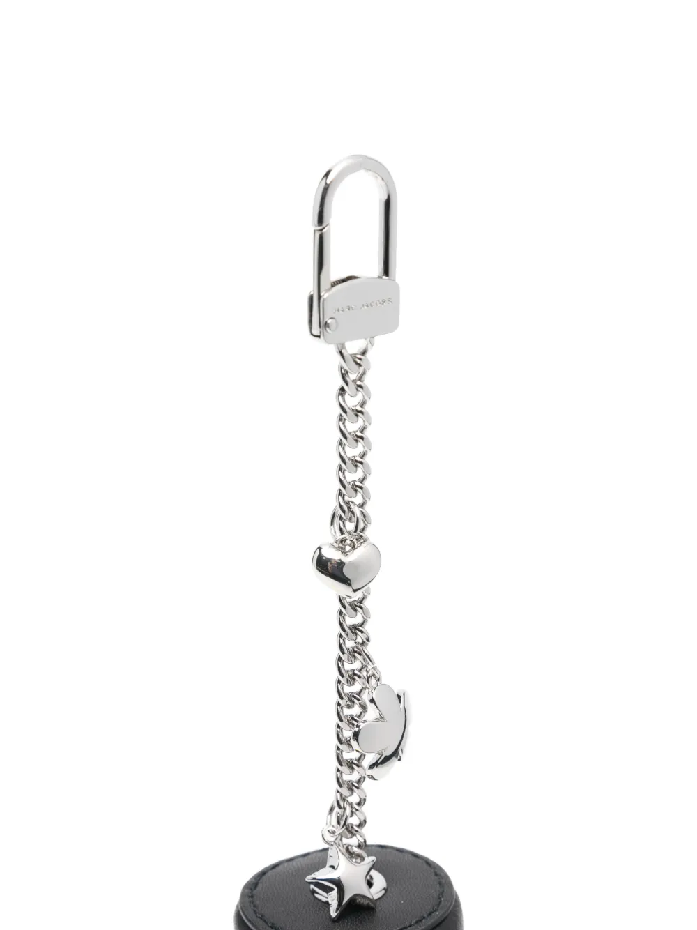 Marc Jacobs Sleutelhanger met hartdetail Zwart