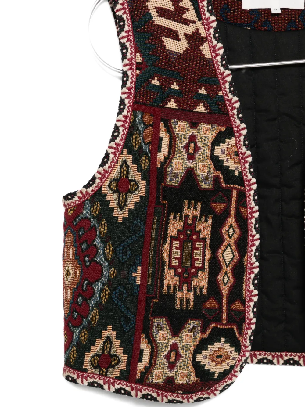 Ba&sh Patterned Waistcoat In Multi