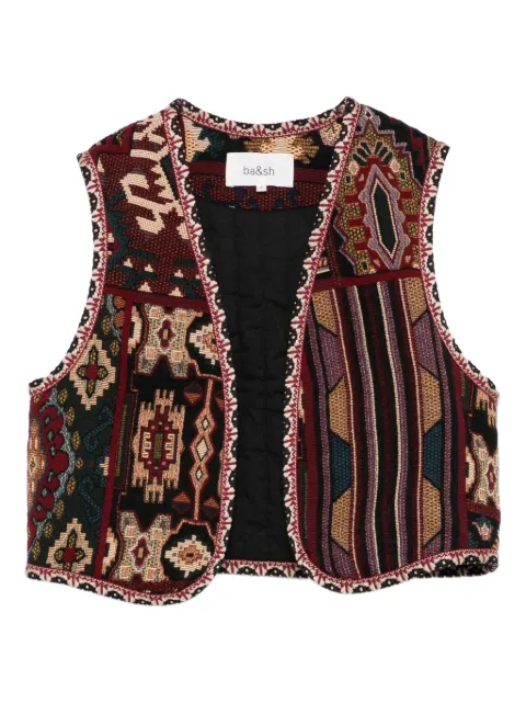 Ba&Sh patterned waistcoat