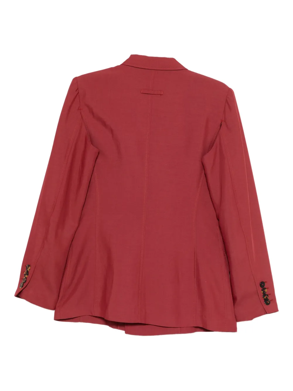 Pre-owned Jean Paul Gaultier 1990s Double-breasted Blazer In Red