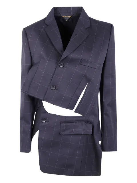 Comme Des Garçons check-pattern jacket