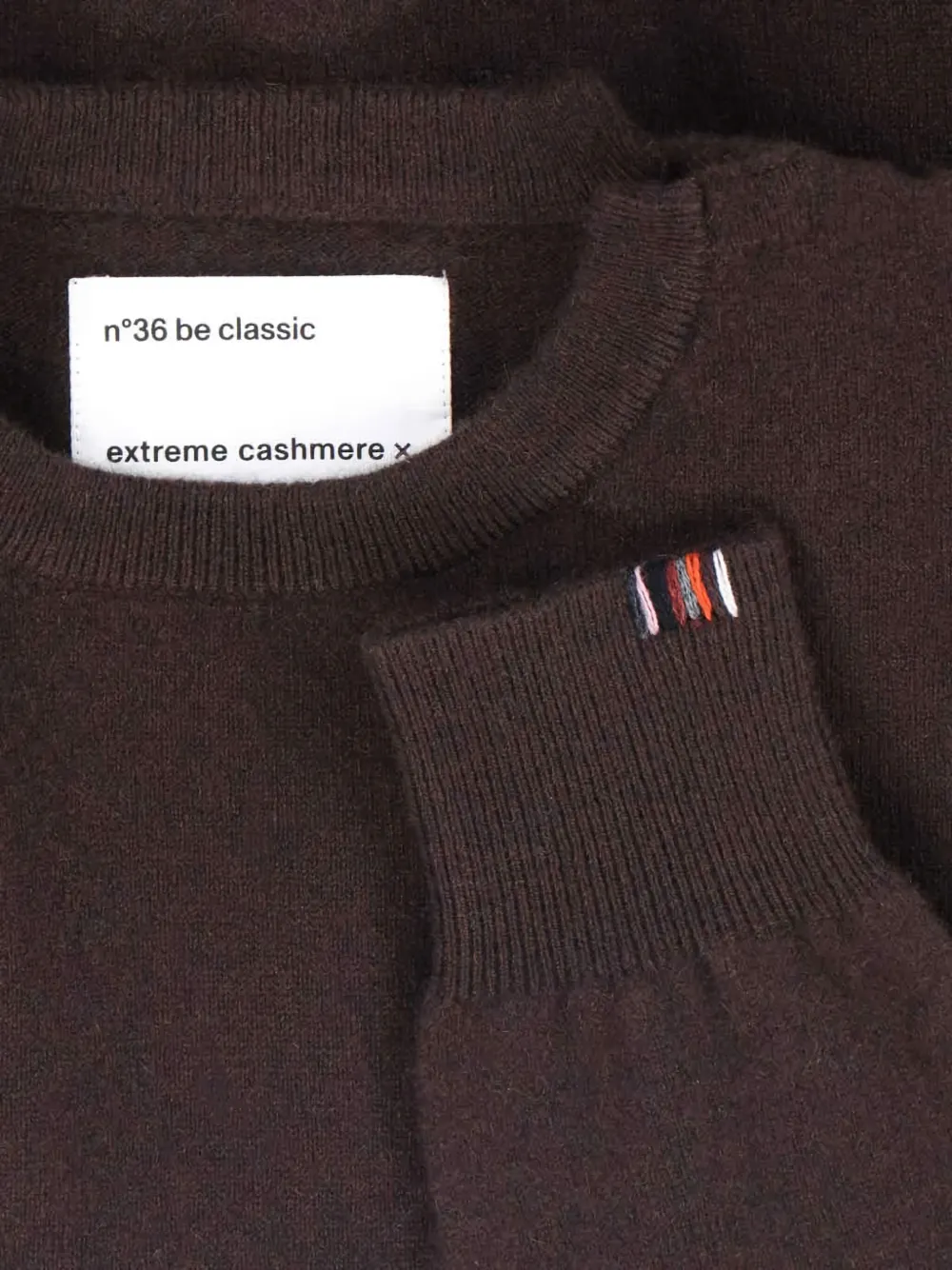 Extreme Cashmere Be Classic Crew-neck Sweater In Blue