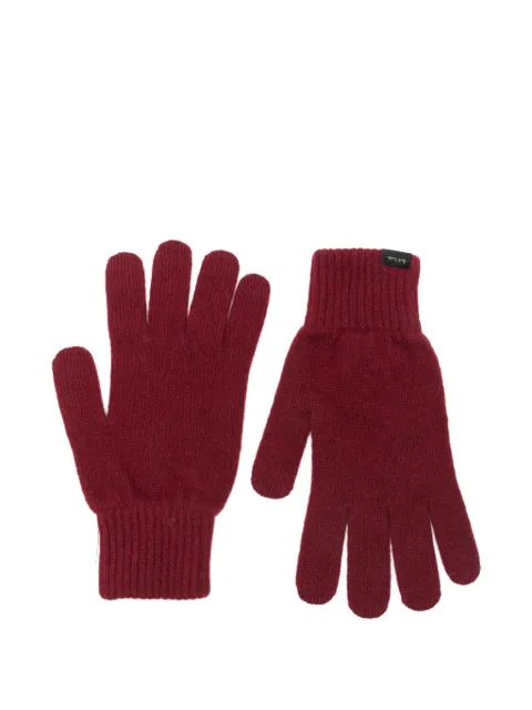Paul Smith ribbed-trim gloves