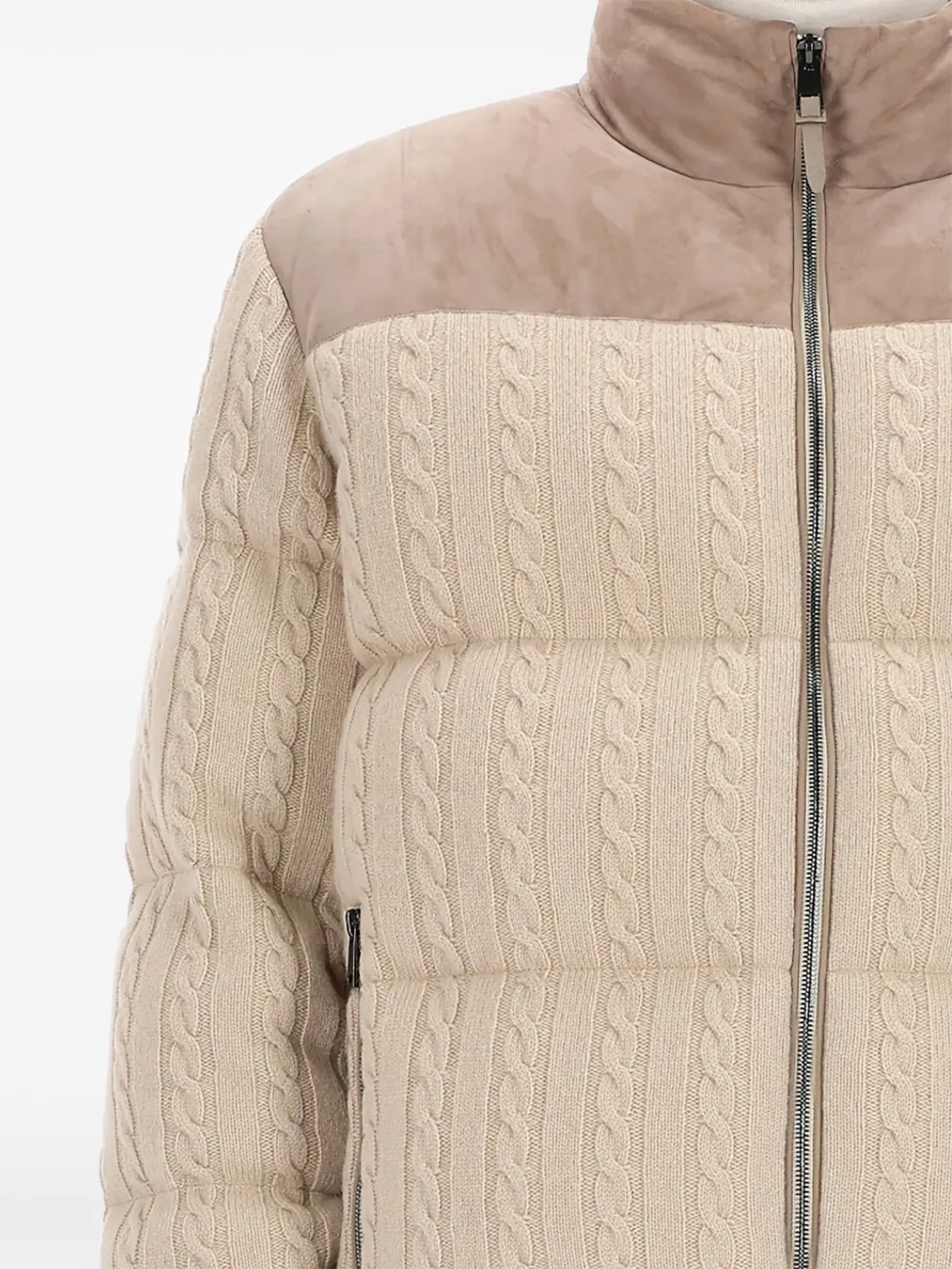 BOSS cable-knit padded jacket | Down Jackets | Image 2