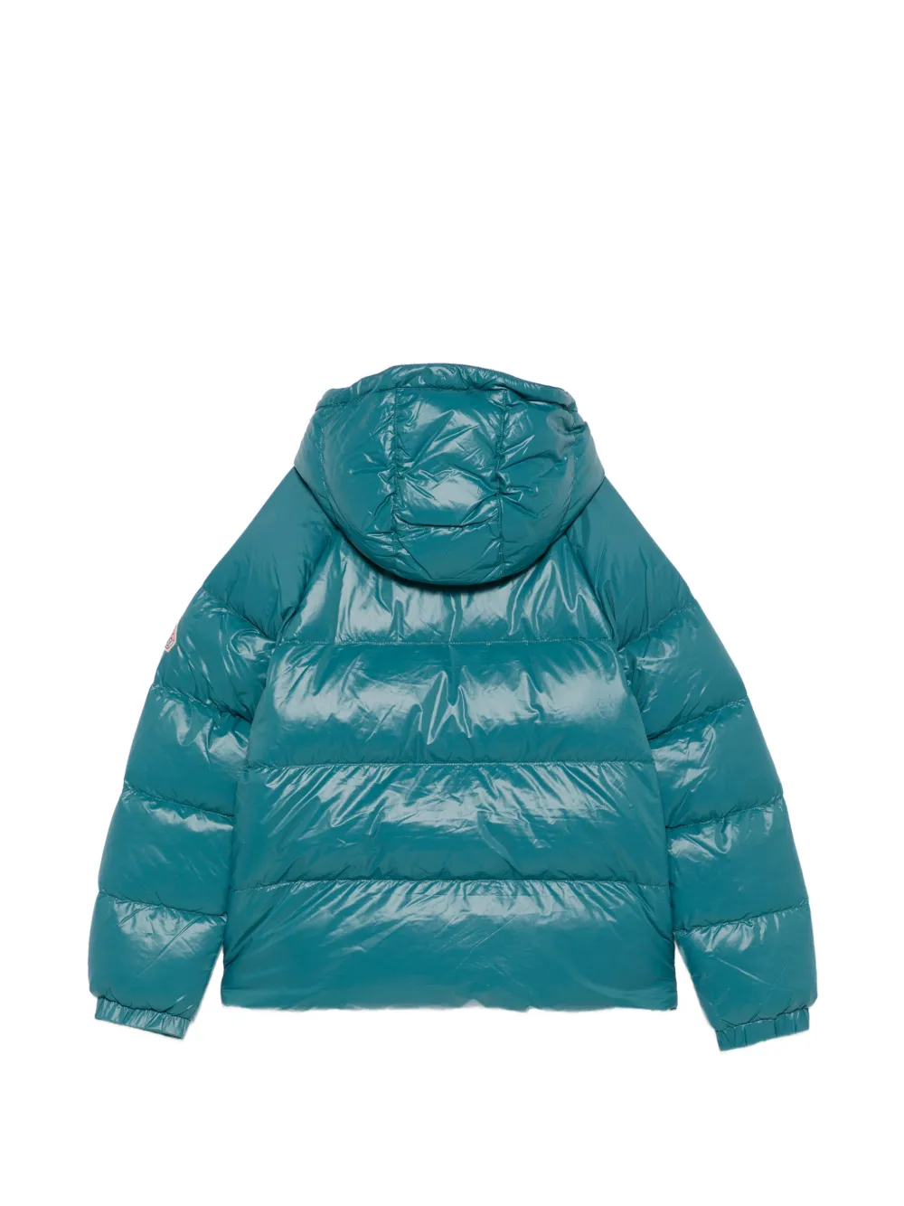 Pyrenex Kids quilted hooded jacket - Blu