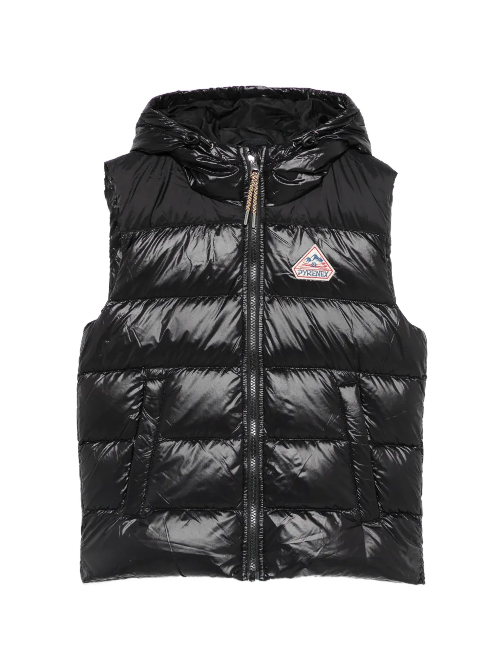 Pyrenex Kids John hooded gilet - Schwarz