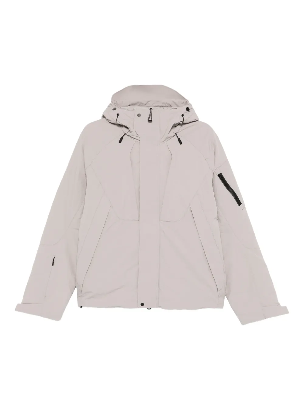 JG1 zip-up hooded jacket | Grey | Image 1