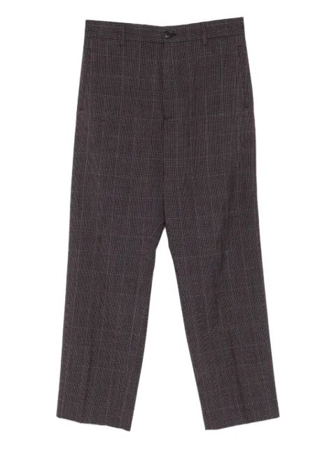 Paul Smith plaid-pattern trousers
