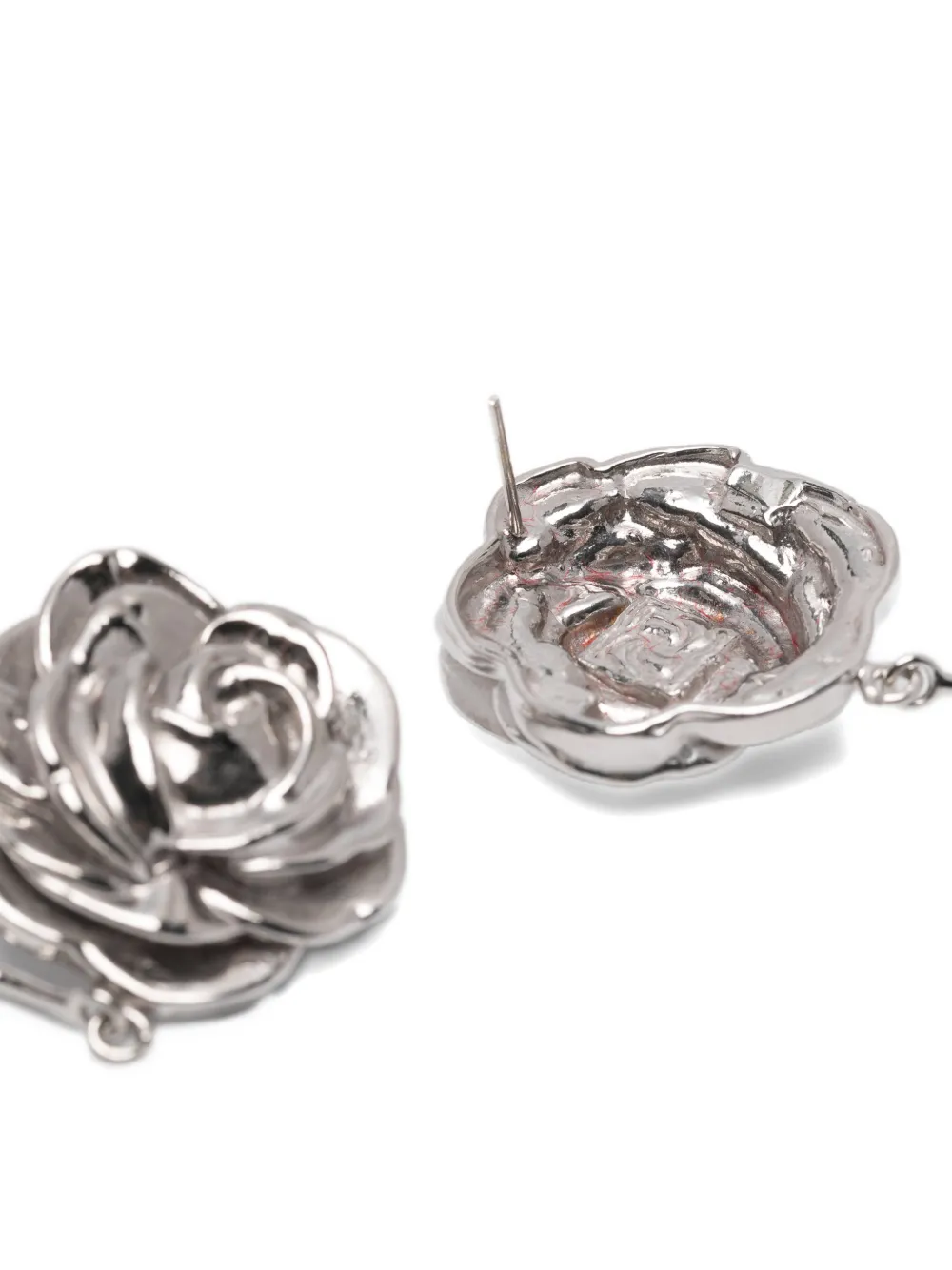  Magda Butrym Pendientes Rose Stem - Plateado 