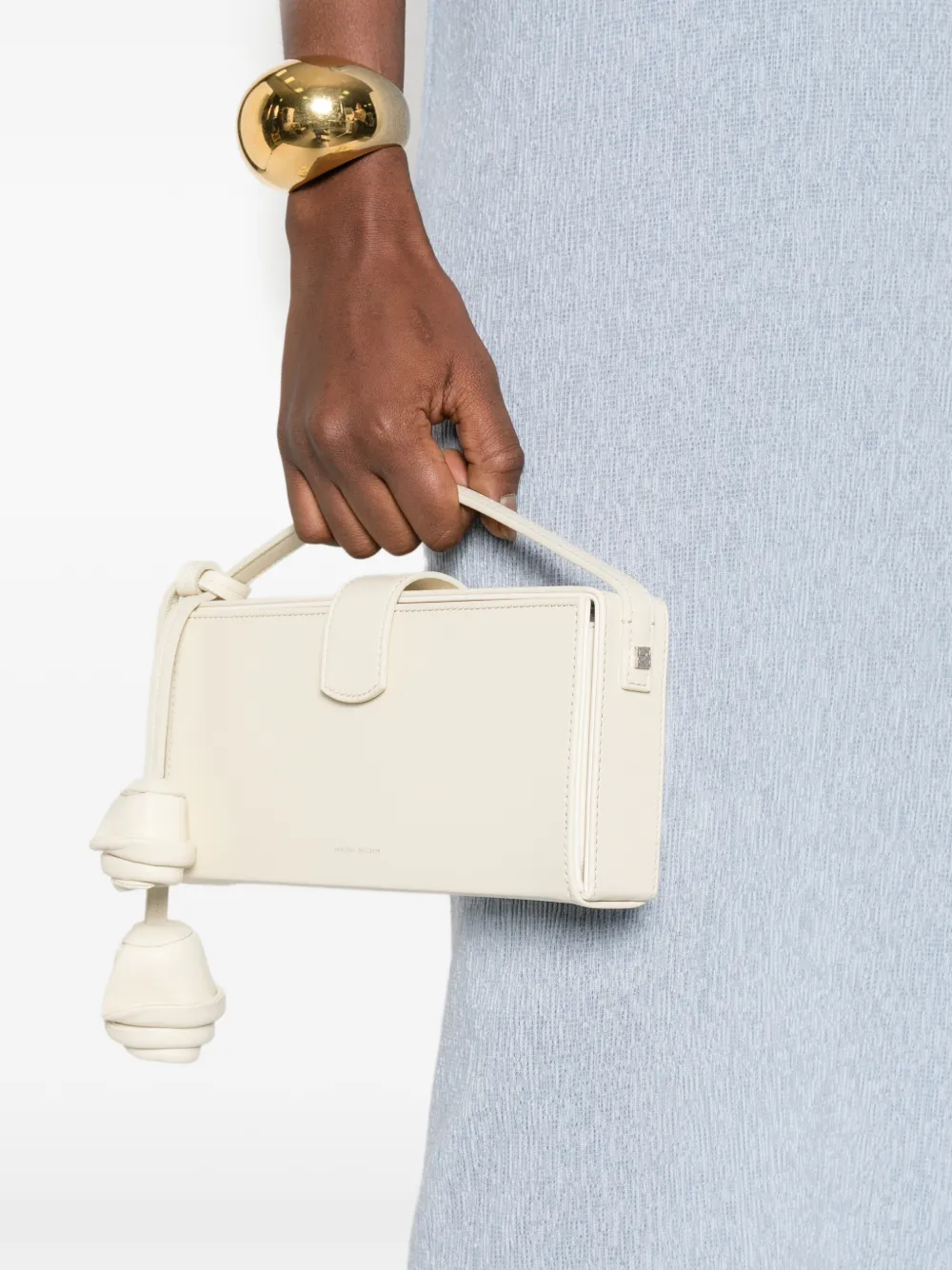 Magda Butrym Apolonia clutch Beige