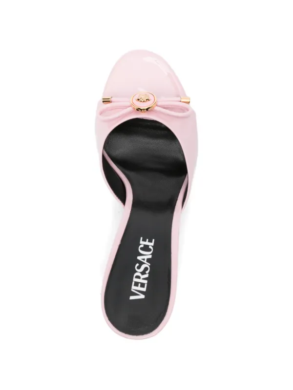 Versace Opera リボン サンダル | ピンク | FARFETCH JP