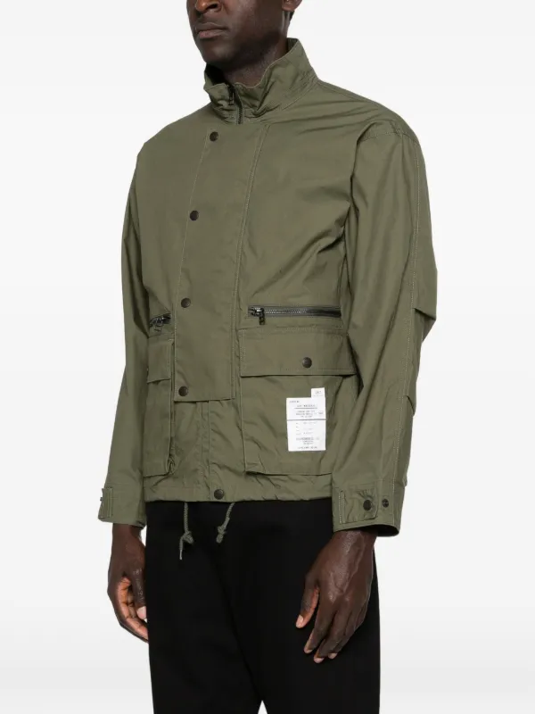 Neighborhood stand-collar Jacket | Green | FARFETCH PT