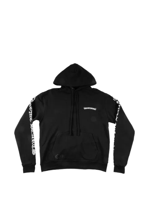 Chrome Hearts Scroll Logo hoodie