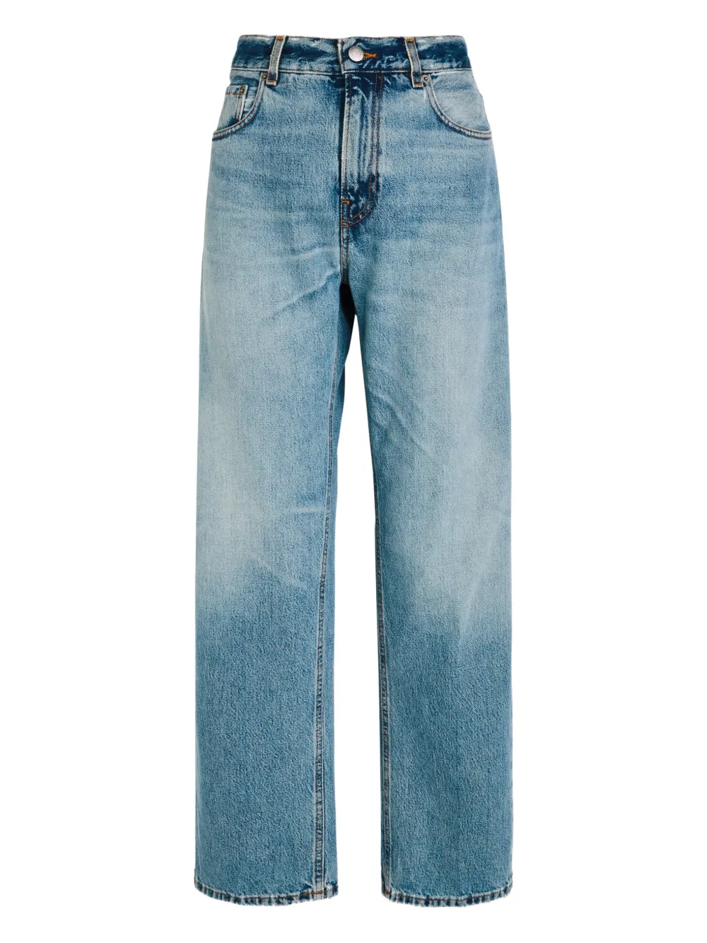 Haikure washed bonnie denim jeans - Blu