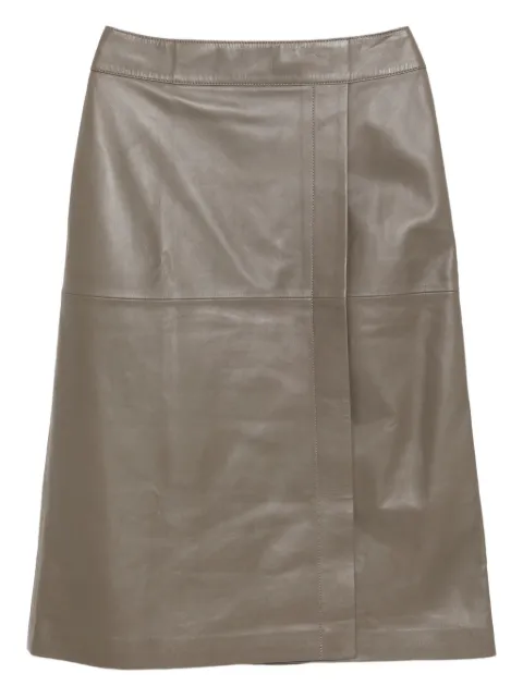 JOSEPH Sèvres Nappa leather skirt