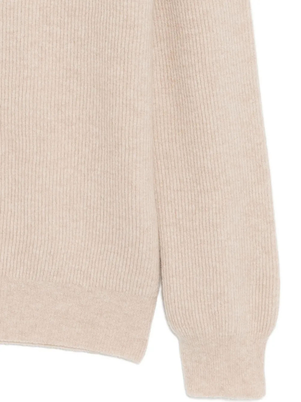 Lardini Trui met ronde hals Beige