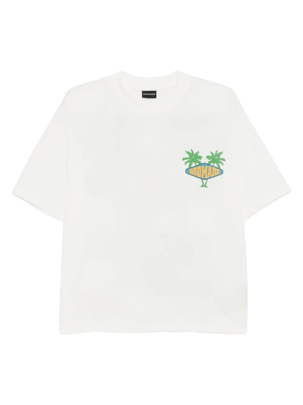 GODMADE playera Ocean Side | blanco | Image 1