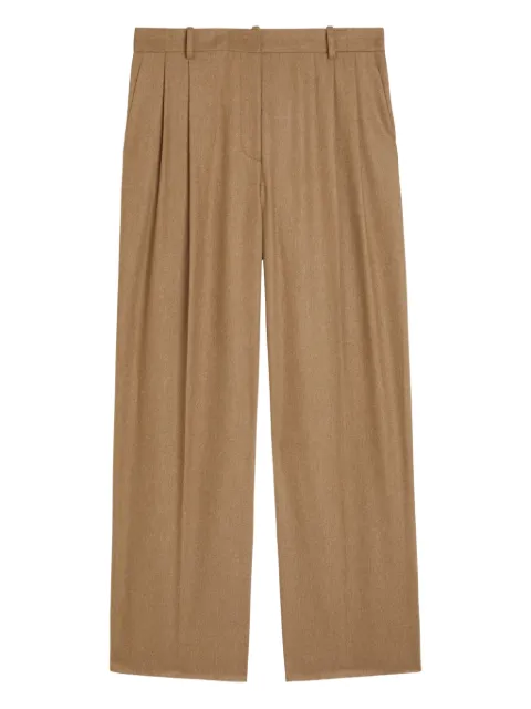 KHAITE August pleated tailored trousers