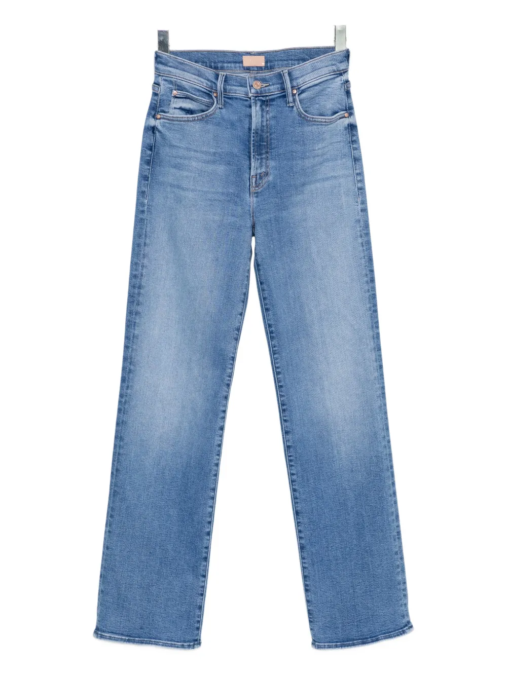 Mother The Kick It Straight-leg Jeans In Blue