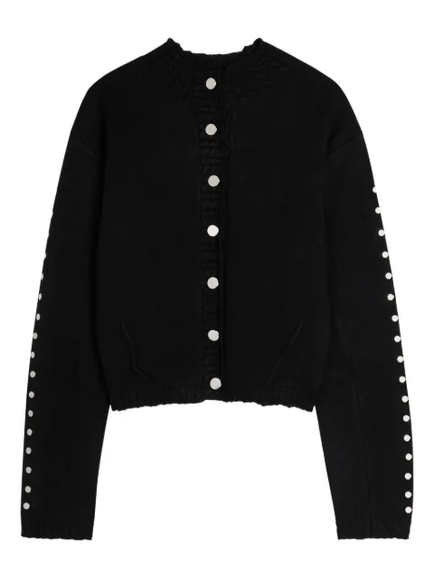 NEVER FULLY DRESSED studded long-sleeve cardigan