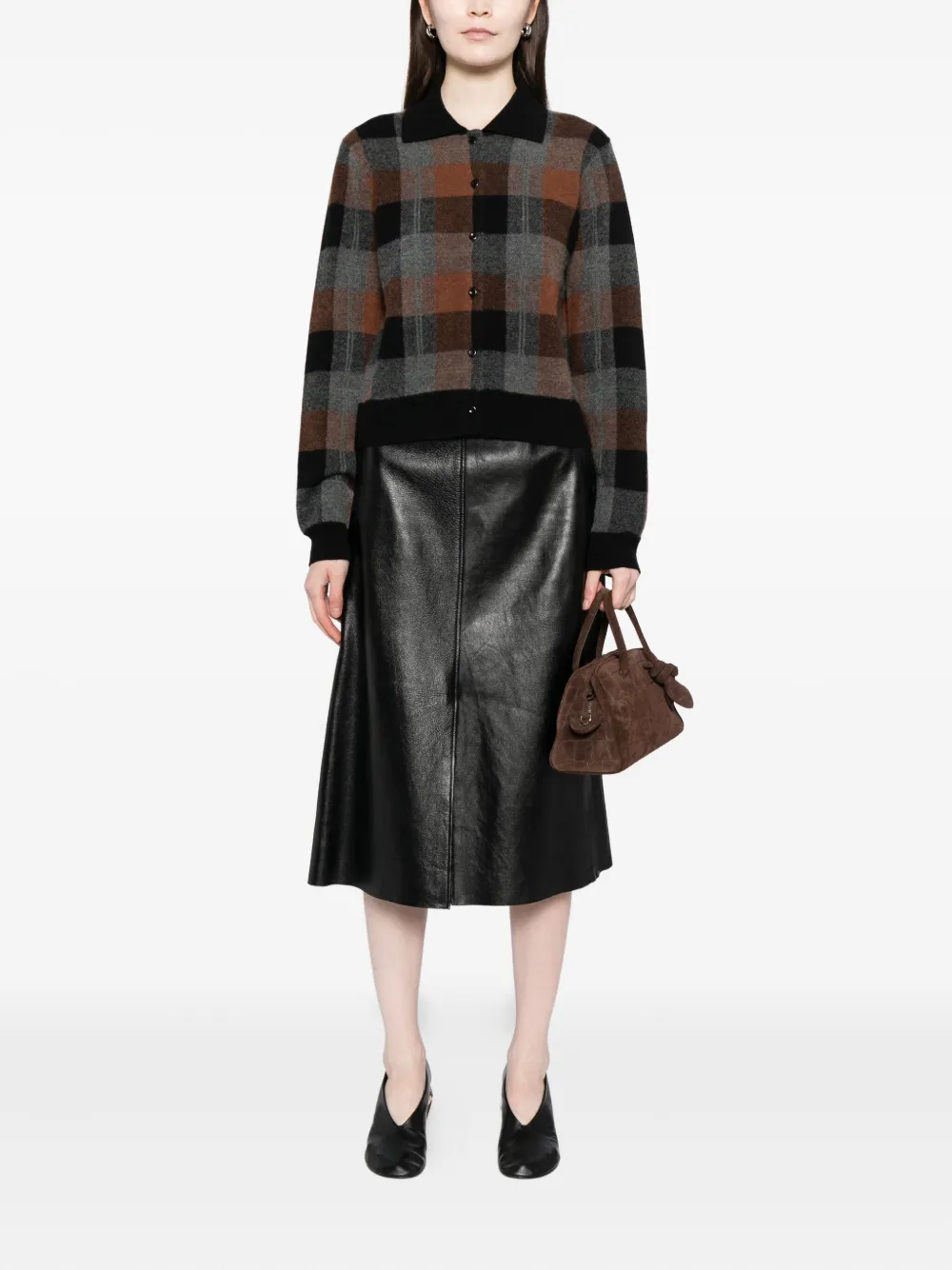 Vince checked cardigan | Cardigans | Image 2