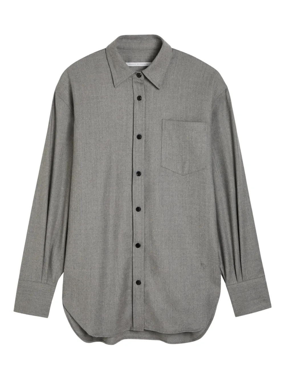 Maria McManus patch-pocket shirt - Grigio