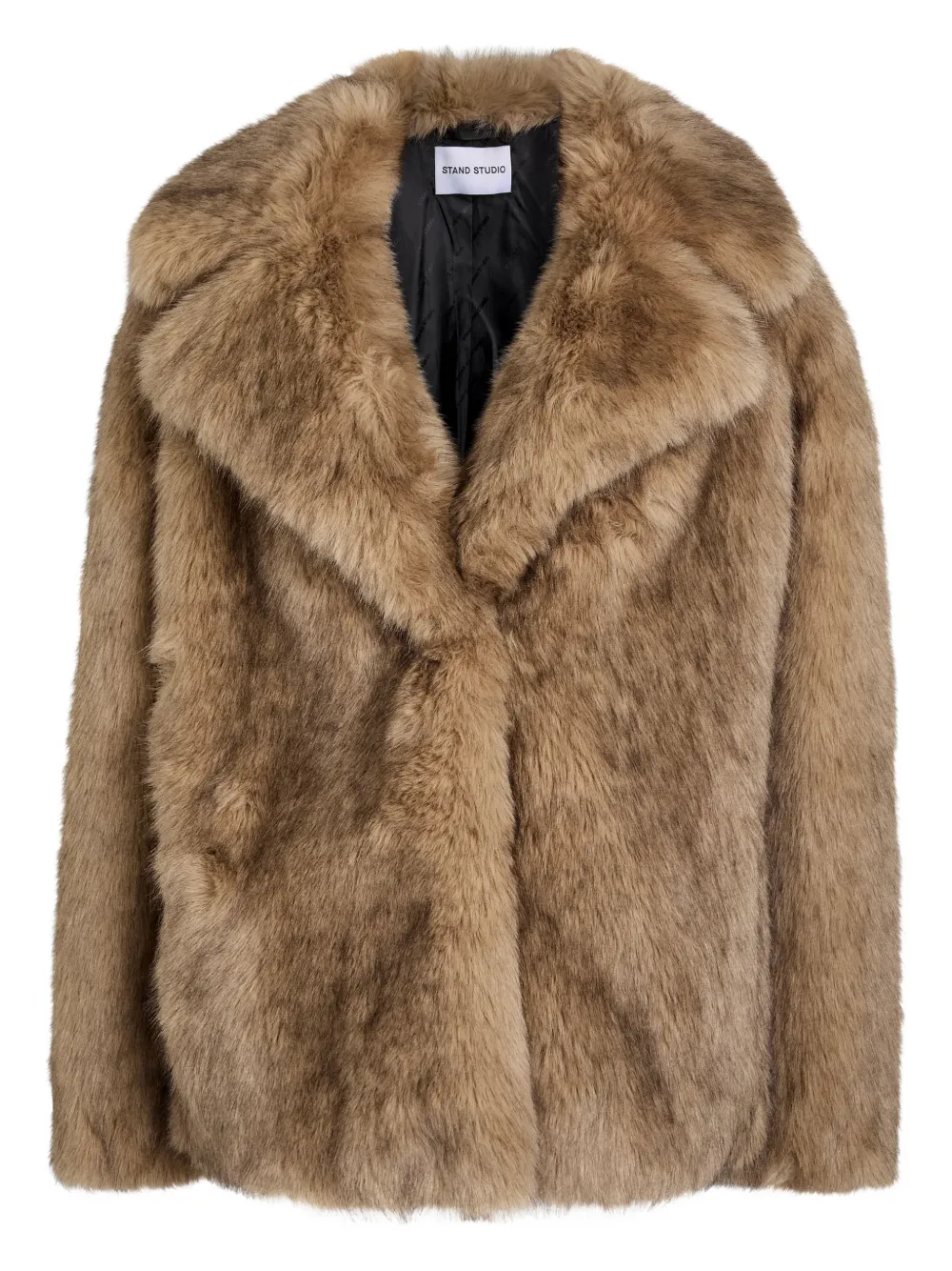 Stand Studio Valentina Short Jacket In Brown