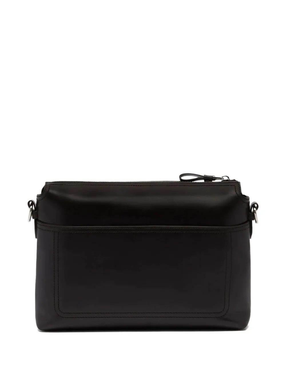 Bally zip messenger bag - Zwart