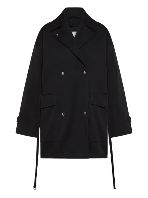 OOF WEAR double-breasted belted coat