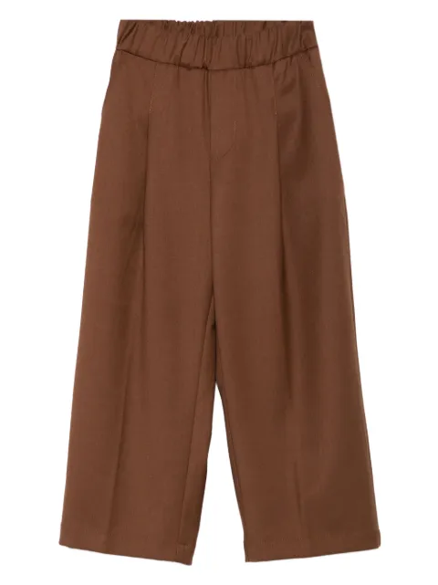 Laneus elasticated-waist trousers