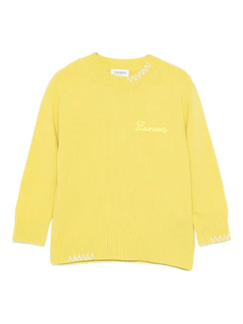 Laneus logo-embroidered sweater 