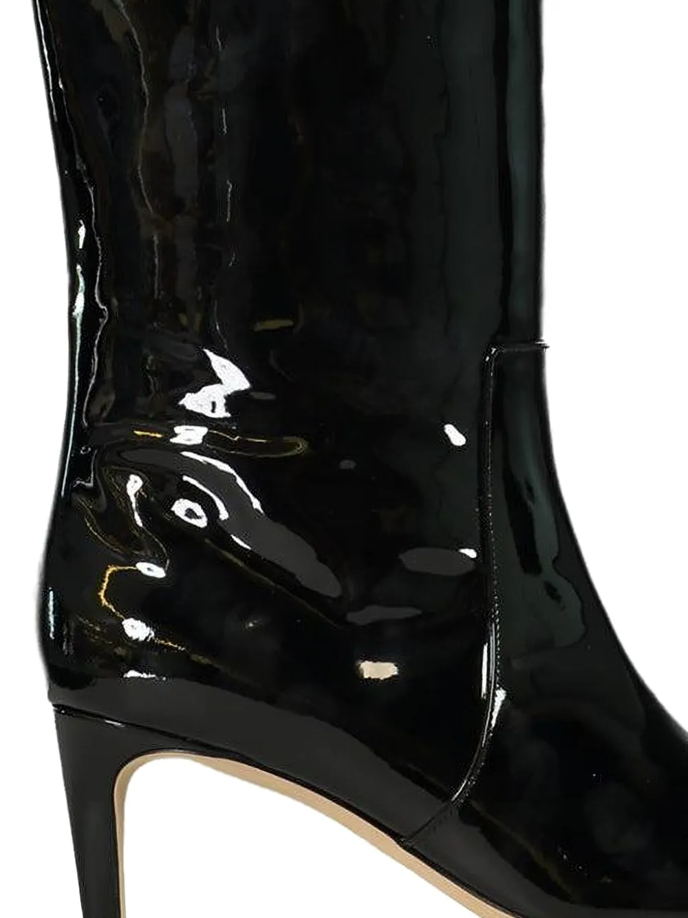 Paris Texas Leren laarzen Zwart